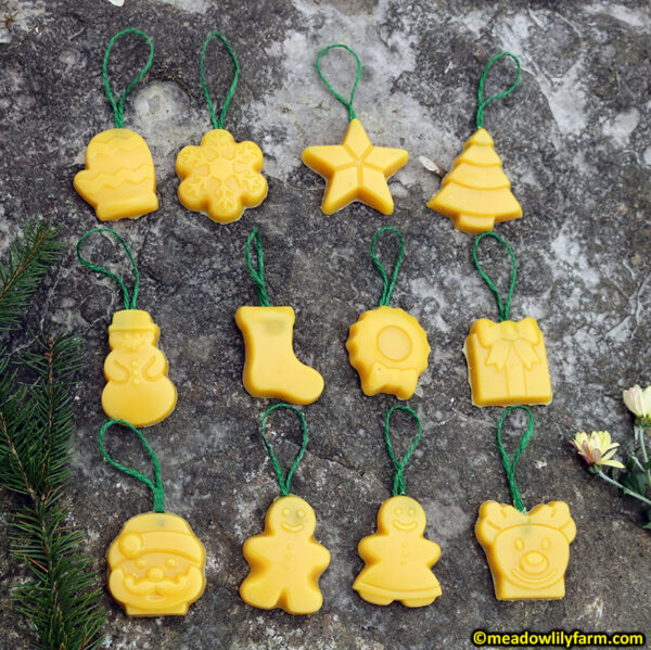 Beeswax Ornaments